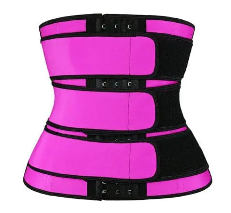 Nanbin Snow Gray double belt waist trainer and tummy shaper, high waist design with adjustable belts for shaping and support