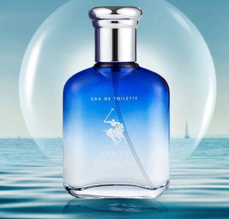 Black Knight Eau De Toilette for men by Showlu Fashion, a long-lasting masculine perfume bottle with sleek black design.
