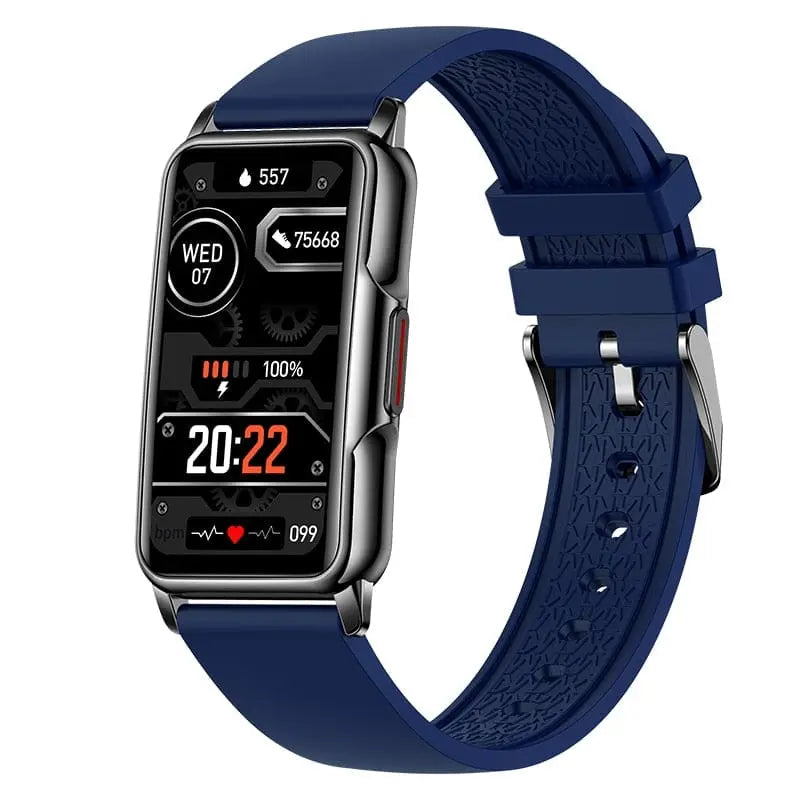 Showlu Sports Smart Watch with 1.47-inch full-touch display, waterproof IP67 fitness tracker for men and women.