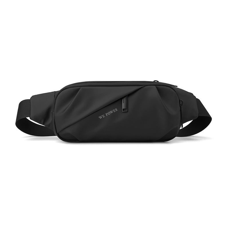 New Men's Multifunctional Waist Bag Water-repellent Casual Sports Chest Bag Outdoor Cycling Bag Fashionable Brand Crossbody Bag