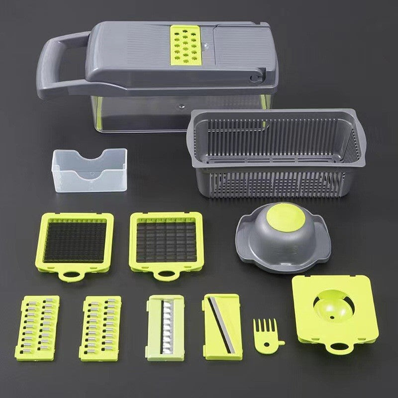 Multifunctional Japanese style kitchen shredder by SHOWLU FASHION STORE with stainless steel blades for versatile food prep.
