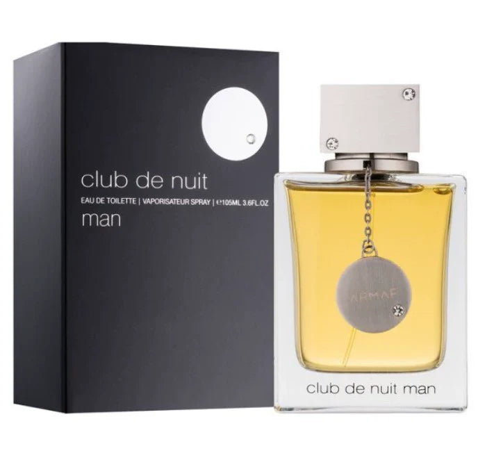 Long-lasting Armaf Club De Nuit Intense Man EDP perfume bottle, 105ml, featuring sleek packaging and stylish design.