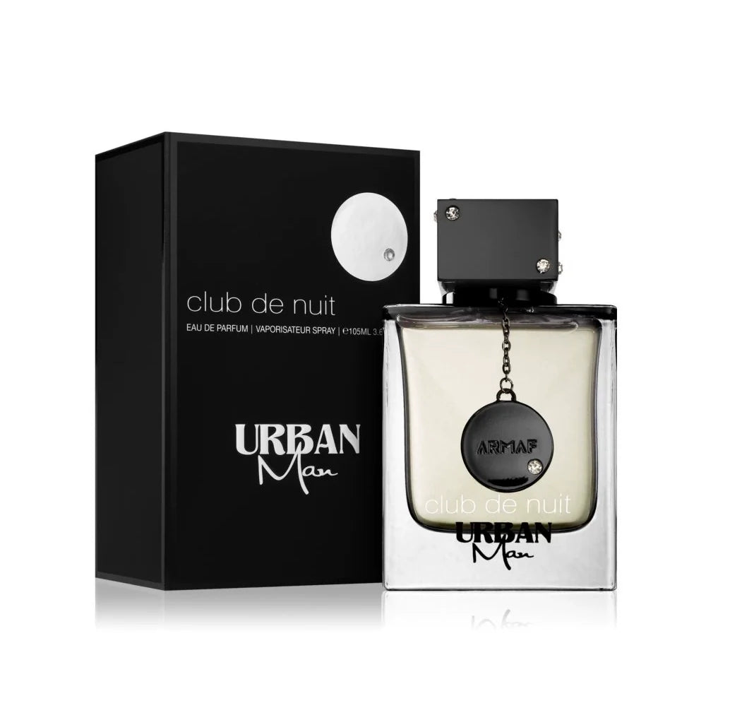 Long-lasting Armaf Club De Nuit Intense Man EDP perfume bottle, 105ml, featuring sleek design for men's fragrance.