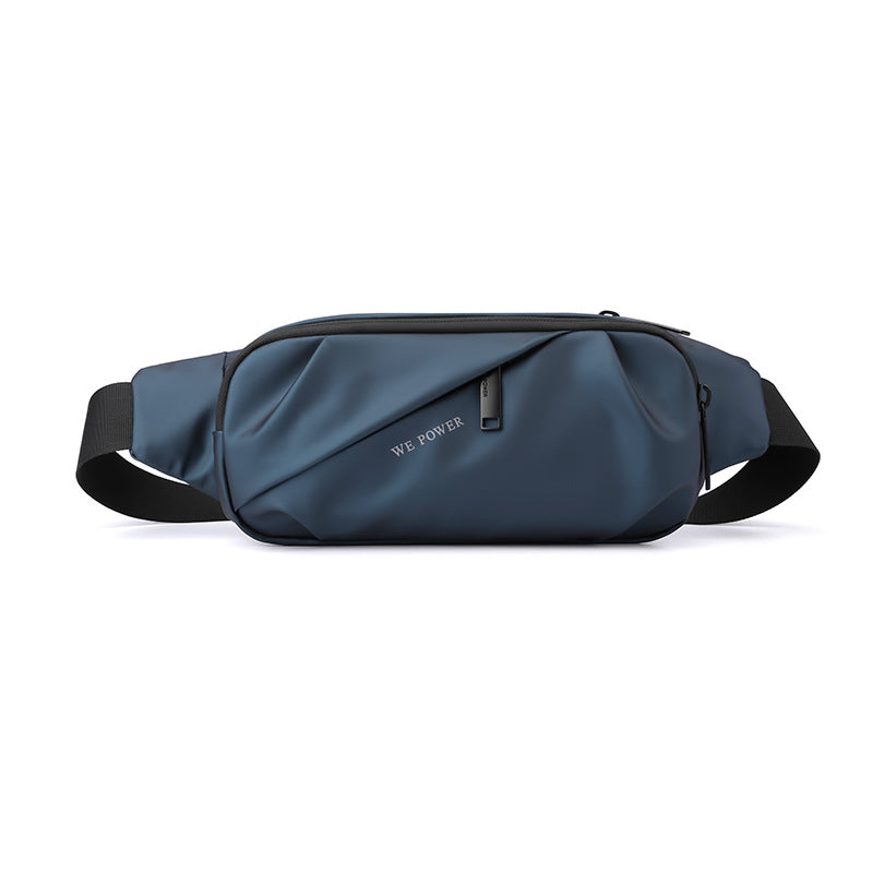 New Men's Multifunctional Waist Bag Water-repellent Casual Sports Chest Bag Outdoor Cycling Bag Fashionable Brand Crossbody Bag