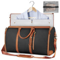Large foldable PU leather travel bag from Showlu Fashion Store, ideal for overnight luggage and travel storage.