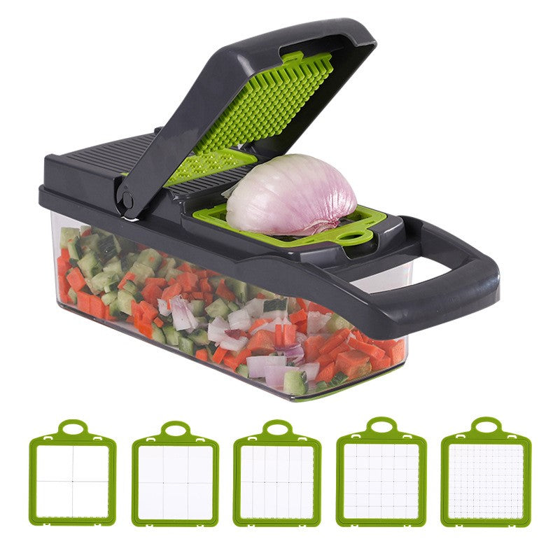 Multifunctional Japanese-style kitchen shredder by SHOWLU FASHION STORE with stainless steel blades and ergonomic design.