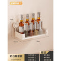 Nordic-style Taili suction cup wall hanging storage rack with multiple shelves, ideal for kitchen or bathroom organization.