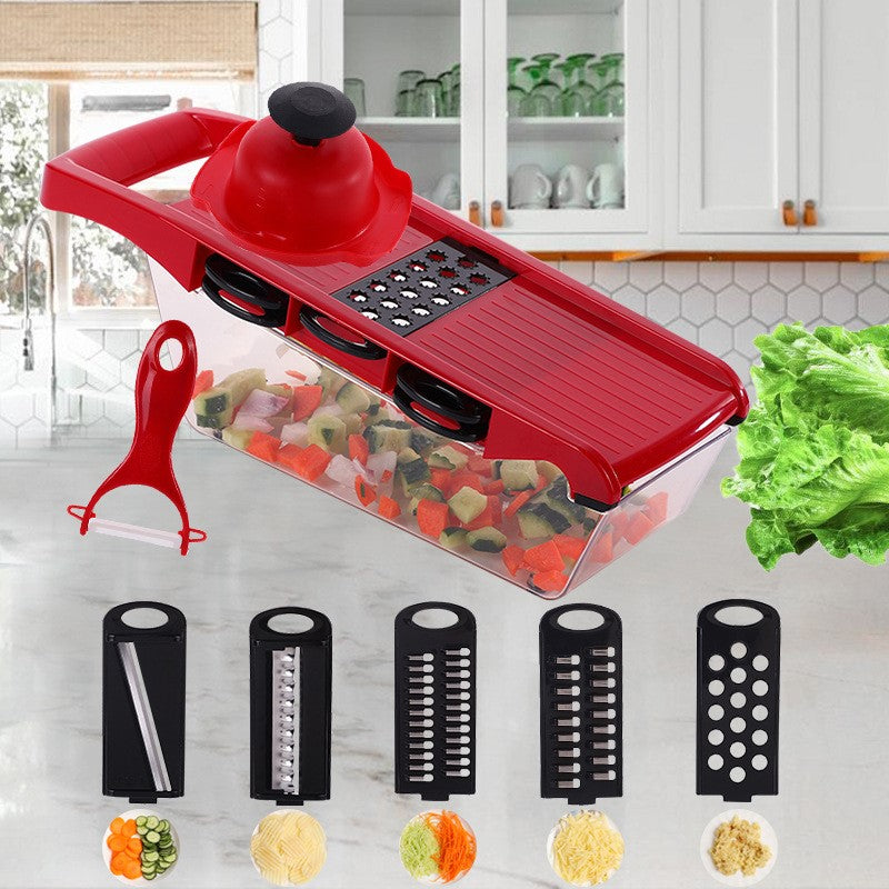 Multifunctional Japanese-style kitchen shredder from SHOWLU FASHION STORE with stainless steel blades and ergonomic handle.