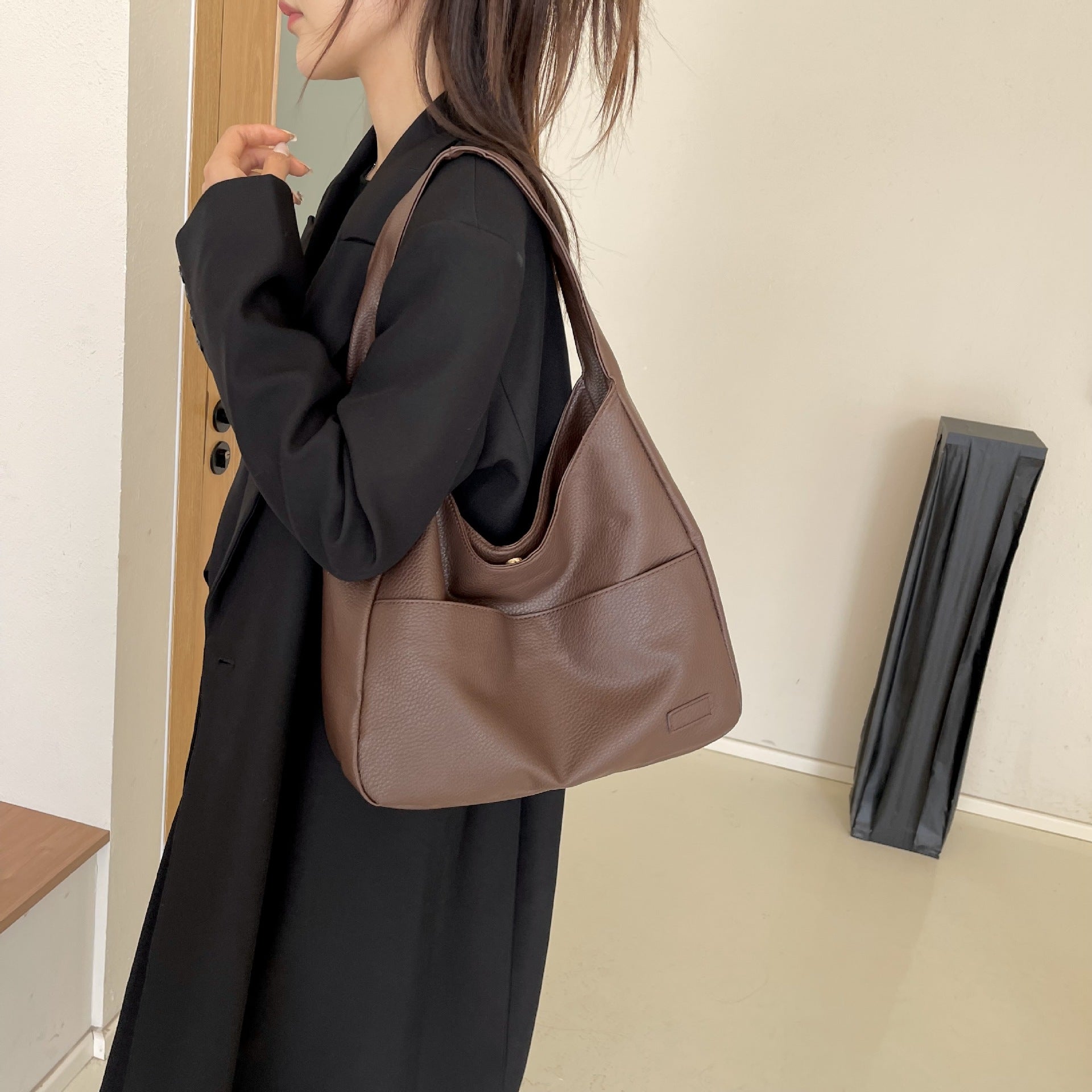 Bag Autumn 2025 New Women's Bag Tote Bag Shiling Large Capacity Shoulder Bag Handbag Crossbody Shoulder Bag