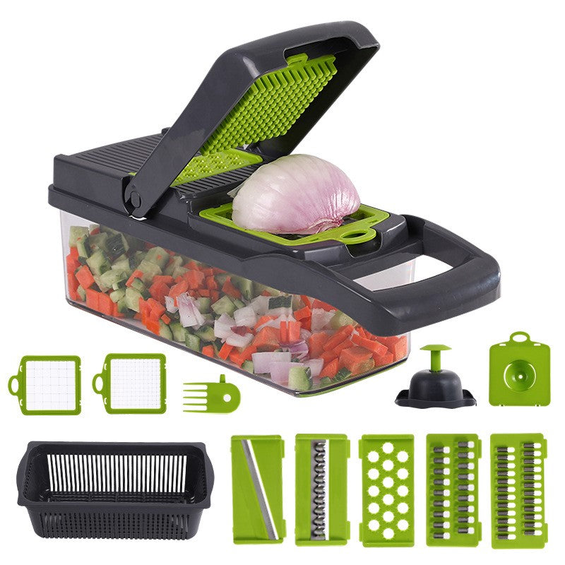 Multifunctional Japanese-style kitchen shredder by SHOWLU FASHION STORE, featuring stainless steel blades and ergonomic handle.