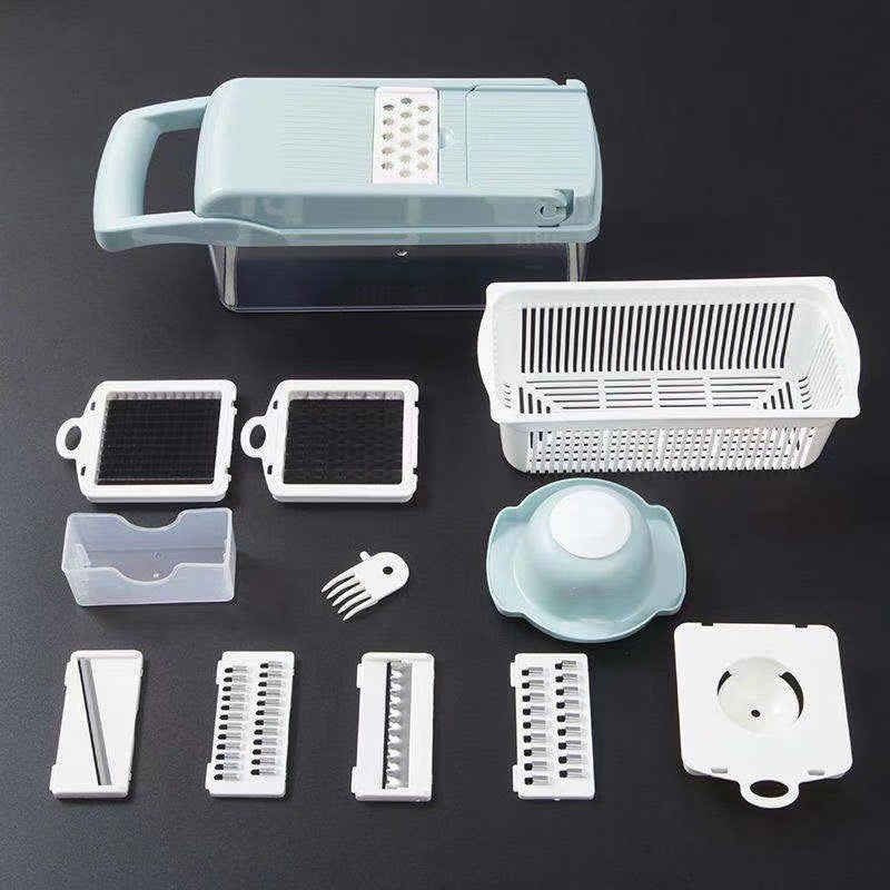 Multifunctional Japanese-style kitchen shredder by SHOWLU FASHION STORE with stainless steel blades for versatile food preparation