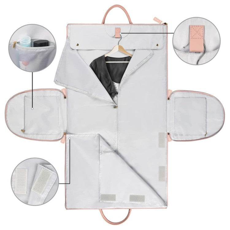 Large foldable PU leather travel bag by Showlu Fashion Store, ideal for overnight luggage and travel needs.