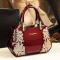 Ye Shidai women's genuine leather crossbody handbag featuring elegant design and spacious interior for moms and stylish women.