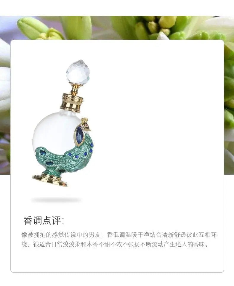 Showlu Oil Perfume Essence 15ml with long-lasting, fresh, and elegant fragrance in a sleek bottle, perfect for a refined scent.