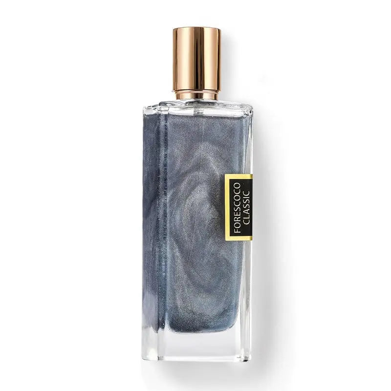 Showlu Gold Sand perfume bottle, a long-lasting unisex fragrance with a gold-colored design, suitable for men and women.