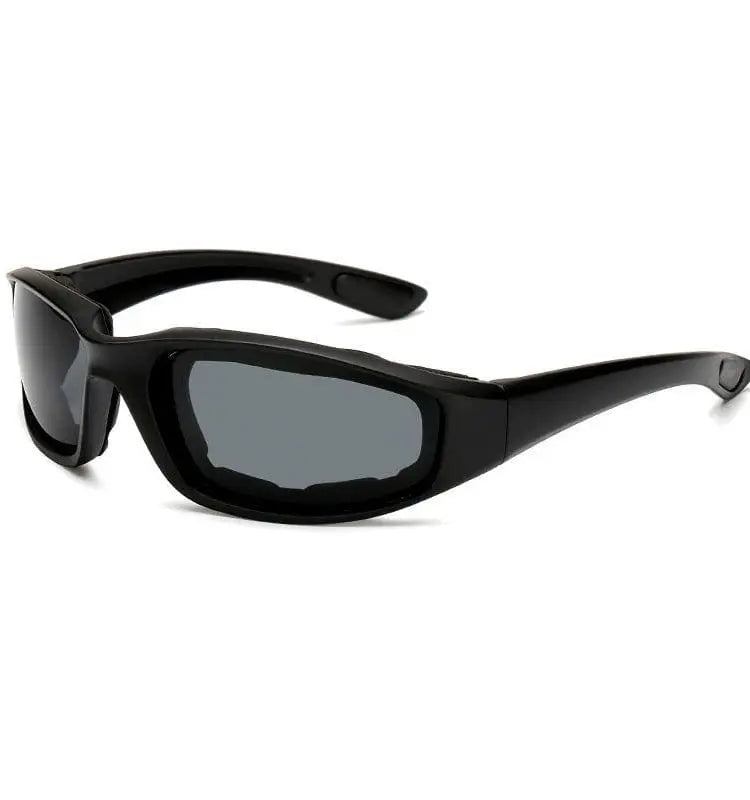 Showlu Fashion Night Vision Cycling Goggles with impact-resistant PC lenses, windproof and stylish for outdoor nighttime riding.