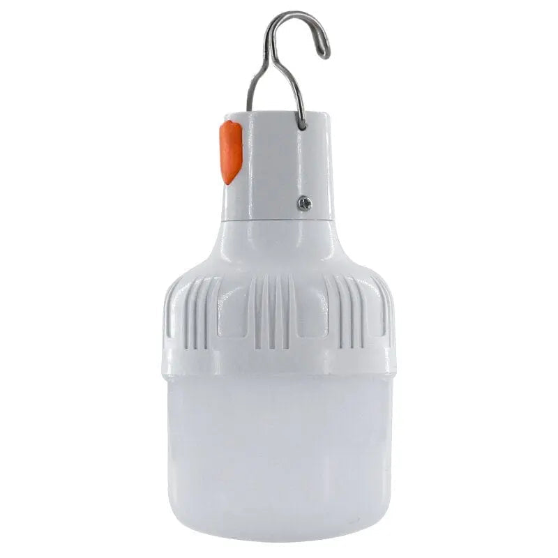 Showlu Fashion Store Plutus-Quinn 60W LED camping lantern with USB rechargeable emergency light, hanging hook, portable outdoor illumination