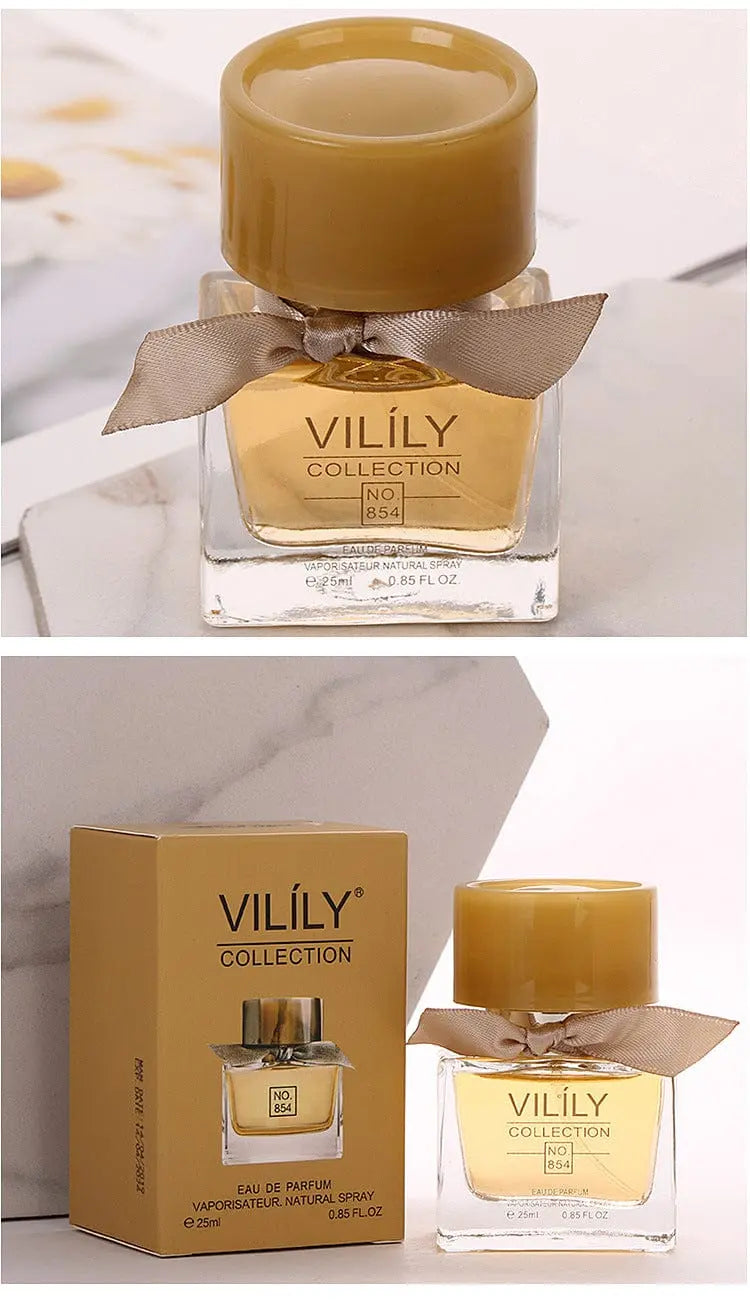 Showlu Vintage Floral & Fruit Women's perfume spray in 25ml bottle, featuring long-lasting fruity and floral scent.