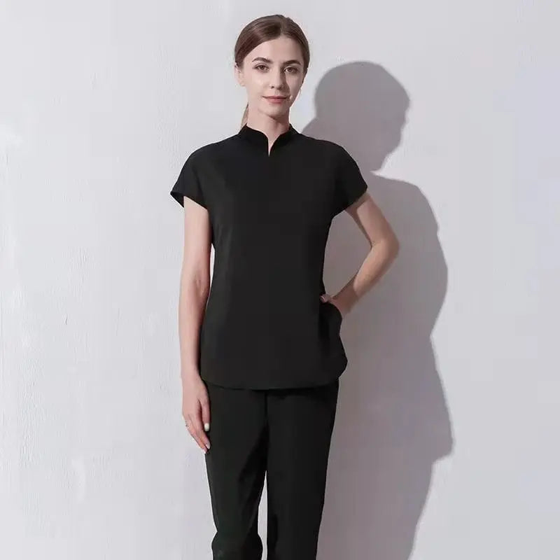 Showlu Medical Scrubs: soft, stretchy, quick-drying anti-wrinkle nurse jogger uniform with comfortable fit for healthcare professionals