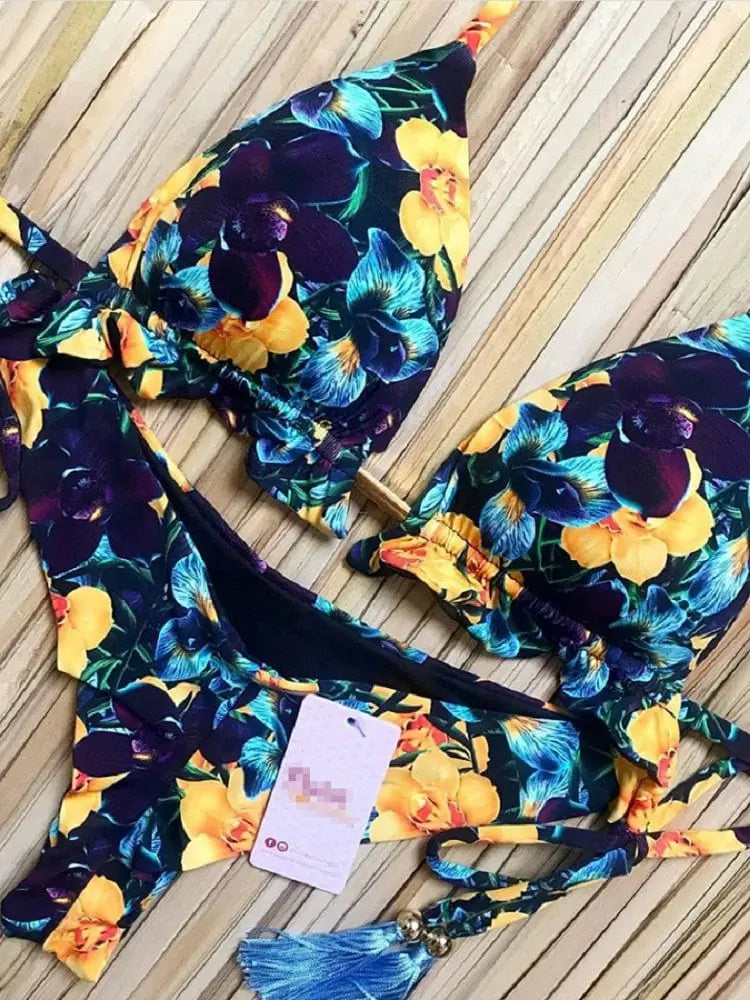Showlu Fashion Store 0 RUOTONGSEPT Exquisite Sports Bikini Set
