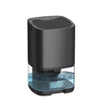 Mini portable electric dehumidifier by Showlu Smart General showing compact design and control panel for moisture removal.
