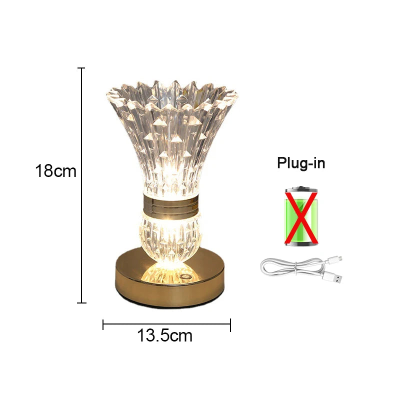 Showlu Smart General LED color changing vase with vibrant illuminated glass, showcasing its modern design and multicolor lighting features.