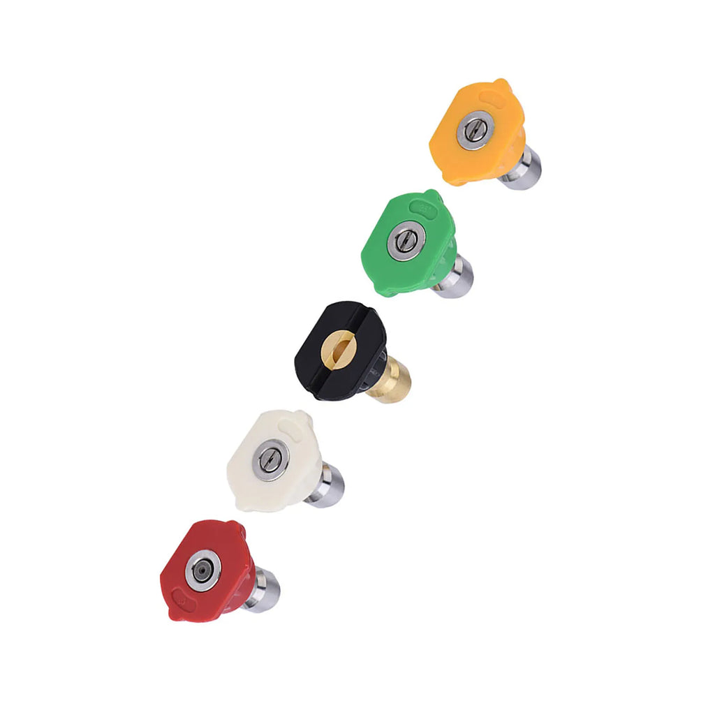 Showlu Smart General 5-pack pressure washer nozzle set with different spray tips for versatile cleaning.