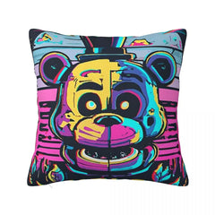 Five N Ights At Freddy's FNAF Square Pillowcase Pillow Cover Cushion Zip Decorative Comfort Throw Pillow For Home Sofa