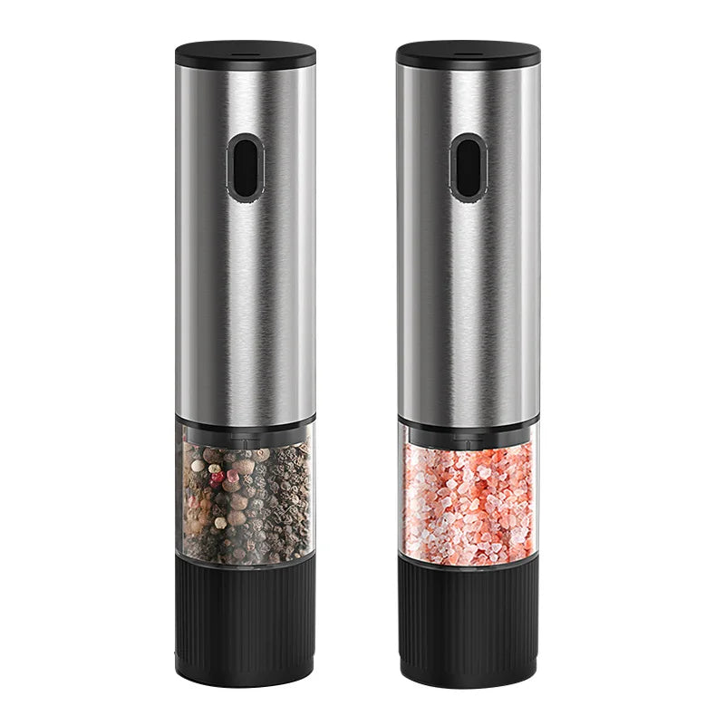Showlu Smart Electric Salt and Pepper Grinder with sleek design and adjustable grinding mechanism for fresh spices.
