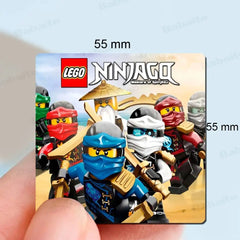 Cartoon N-NinjagoS Refrigerator Magnets Personalized Photo Fridge Magnets For Kitchen Whiteboard Home Decoration Office Gift