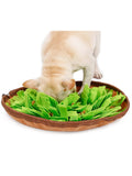 Dog snuffle mat by Showlu Fashion Store, a pet nosework feeding mat designed for slow feeding, training, and stress relief.