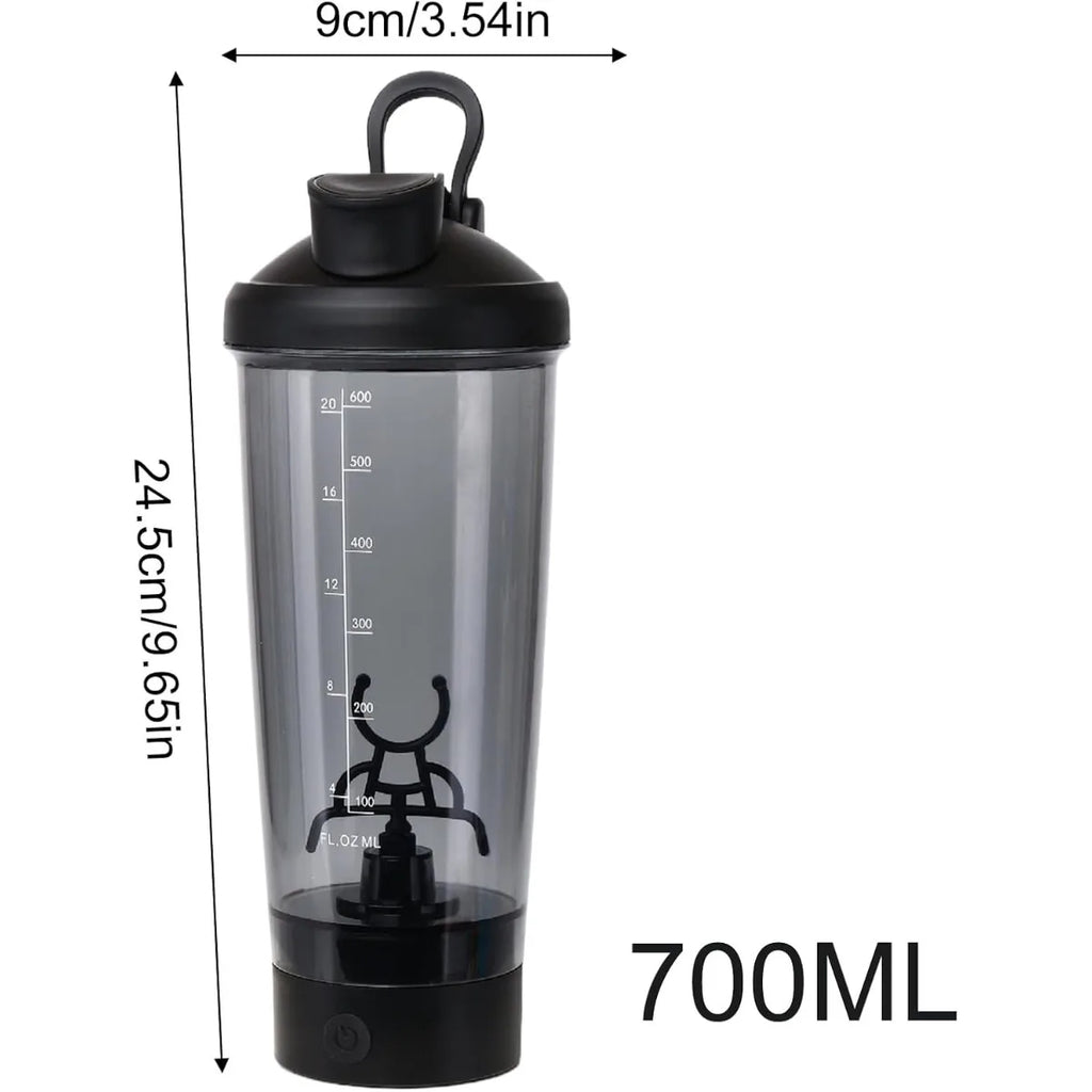 Detachable Electric Mixing Cup Electric Protein Powder Shaker Cup USB Rechargeable Reusable Suitable for Indoor/outdoor Use.