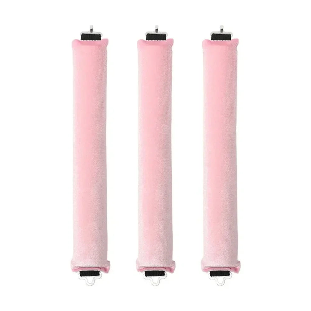 Showlu Smart General heatless curling rod for gentle, heat-free hair curls, shown coiled on a white background.