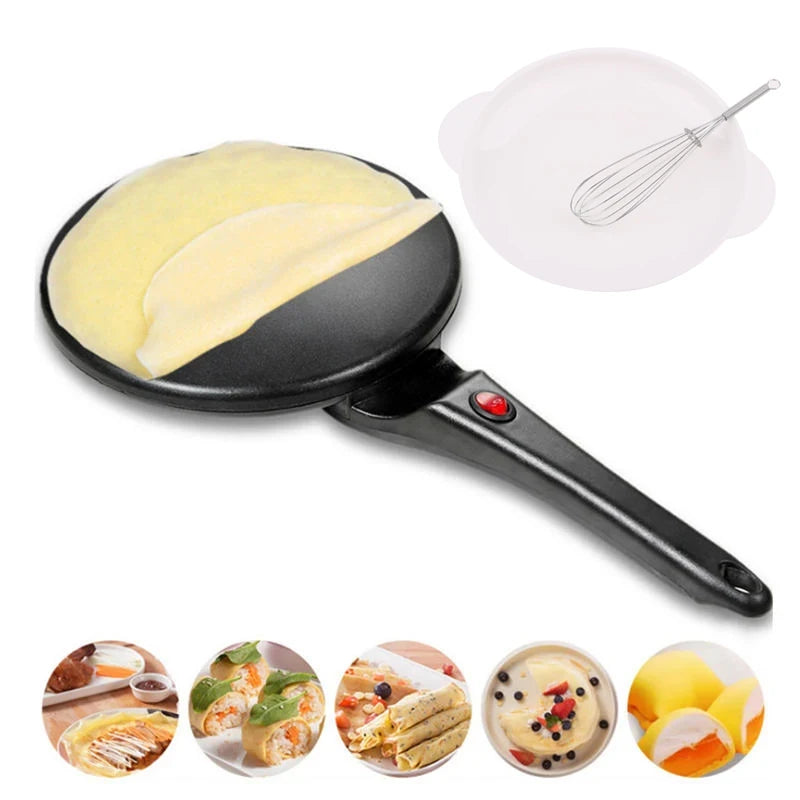 Showlu Smart General electric pancake maker with non-stick surface and adjustable temperature controls for perfect breakfast pancakes.