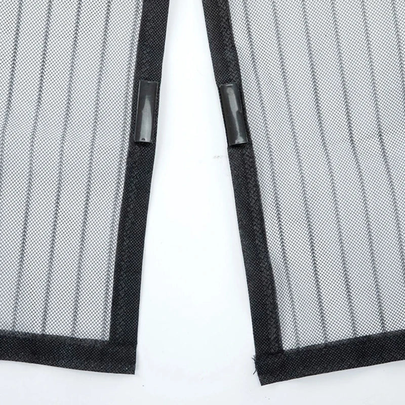 Showlu Smart General magnetic mesh door curtain with self-adhesive anti-mosquito screen, featuring a lightweight, breathable design.