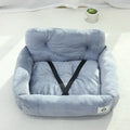 Showlu 2-in-1 dog car seat cover and travel bed in polyester, featuring a hammock design for pet comfort and protection during travel.