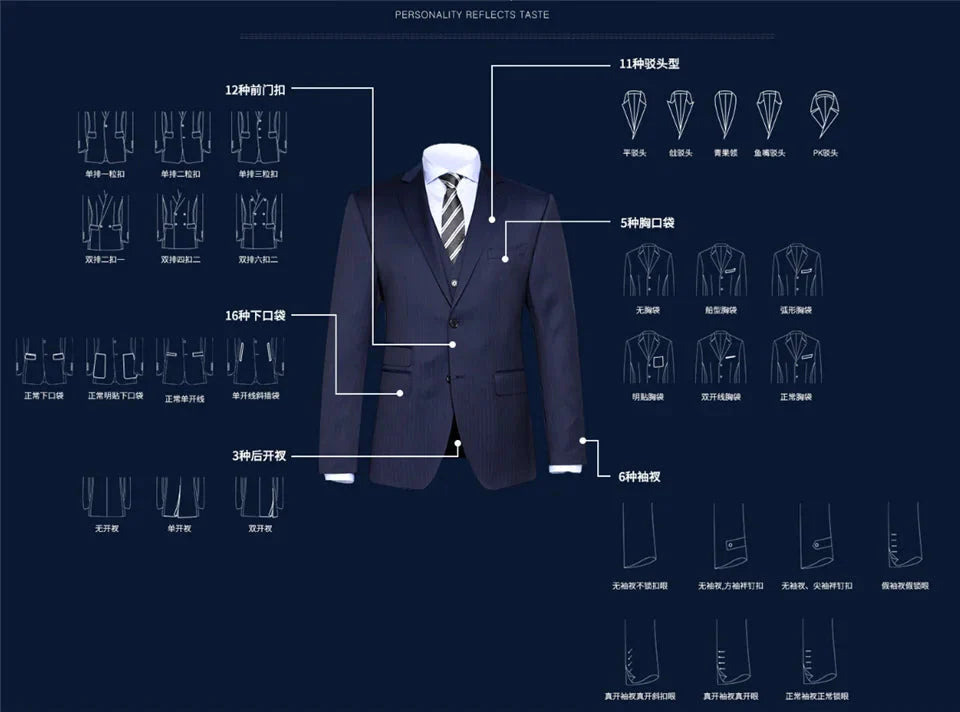 Beige Italian men's slim fit suit with tuxedo jacket and trousers, stylish groom tuxedo by SHOWLU FASHION STORE.