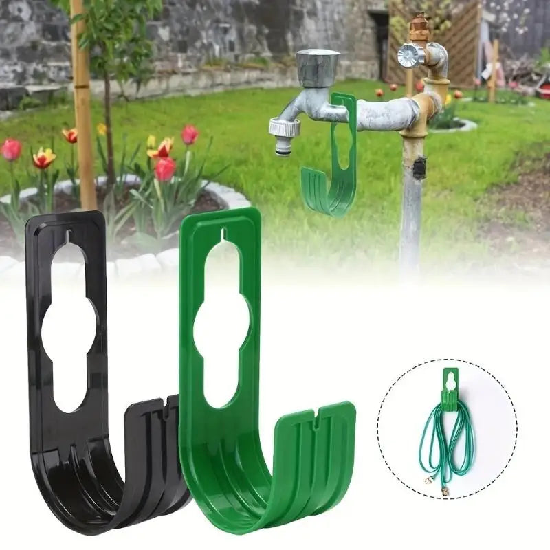 Showlu Smart General wall-mounted hose holder with durable design and easy installation for organized gardening storage.