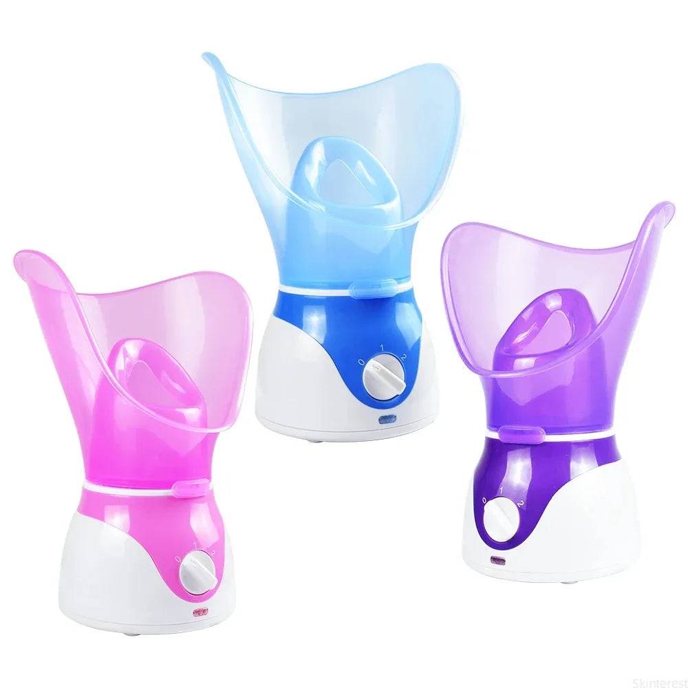 Showlu Smart General facial steamer with hot and cold spray for face moisturizing and skin hydration.