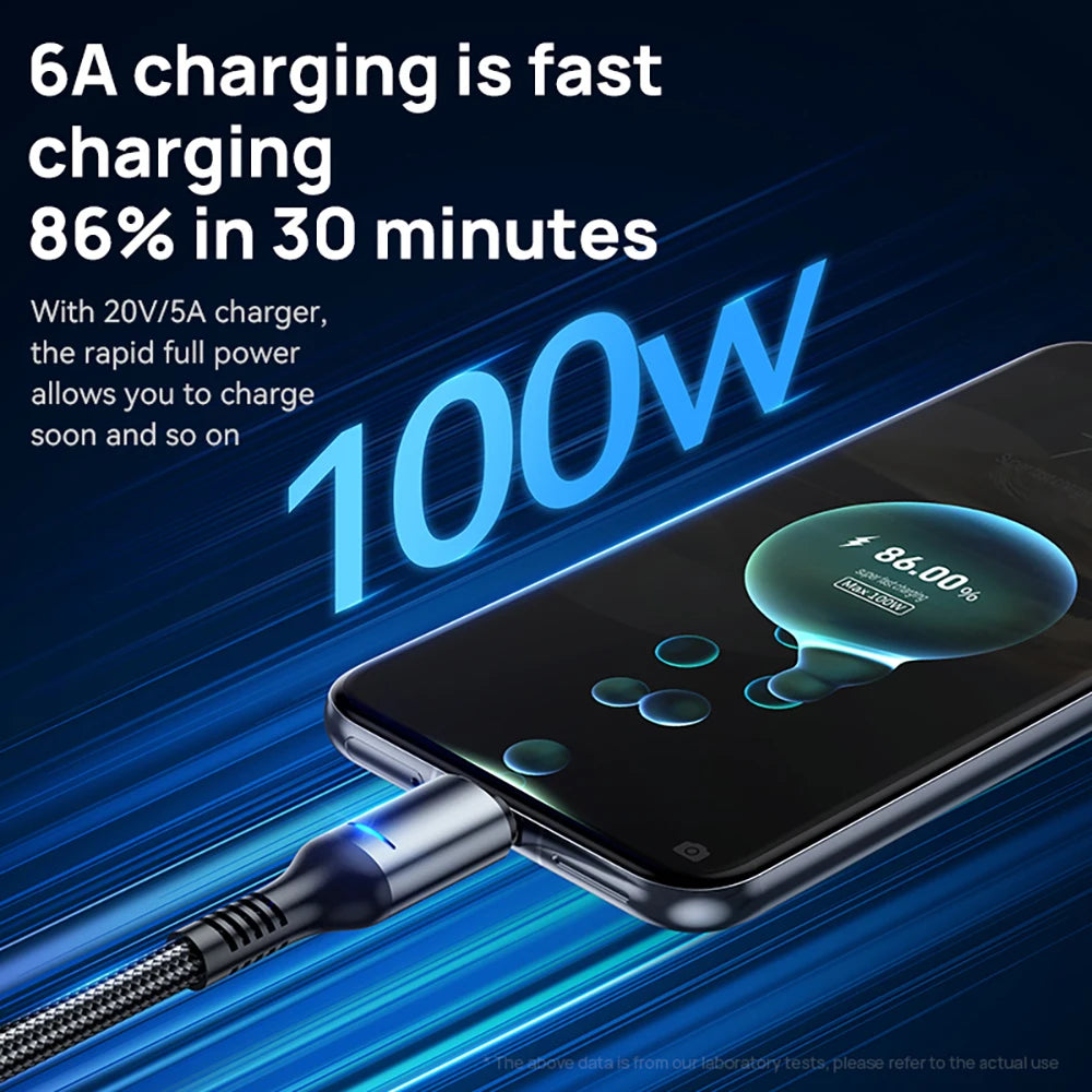 Showlu Smart General Kebiss Type-C fast charging cable with braided design and USB-C connector for quick device charging.