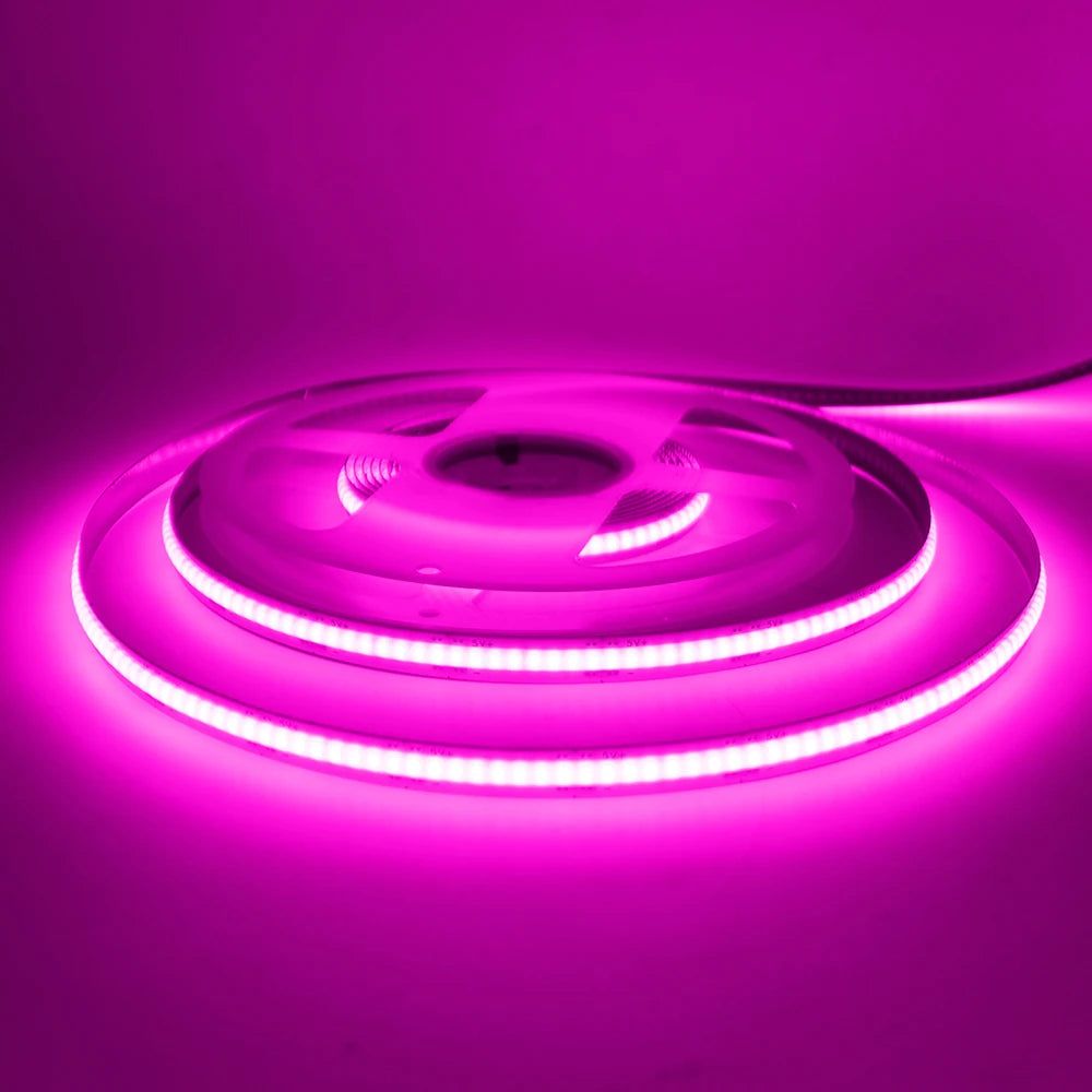 Showlu Smart Motion Sensor LED strip light with USB power, featuring motion detection and flexible 5V LED lighting.