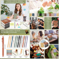Showlu Fashion Christian prayer journals with accompanying Bible pens, set of 60, featuring spiritual writing and reflection tools