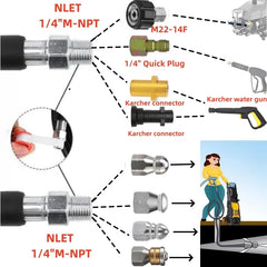 Complete Pressure Washer Accessory Kit