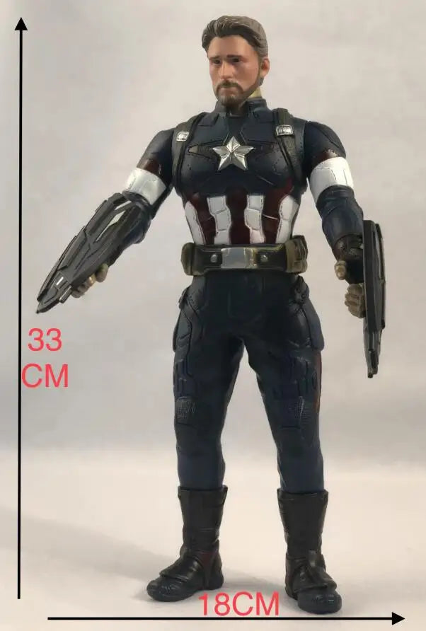 Funko Marvel and DC superhero action figure, 33cm moveable BJD model with detailed costume and poseable joints.