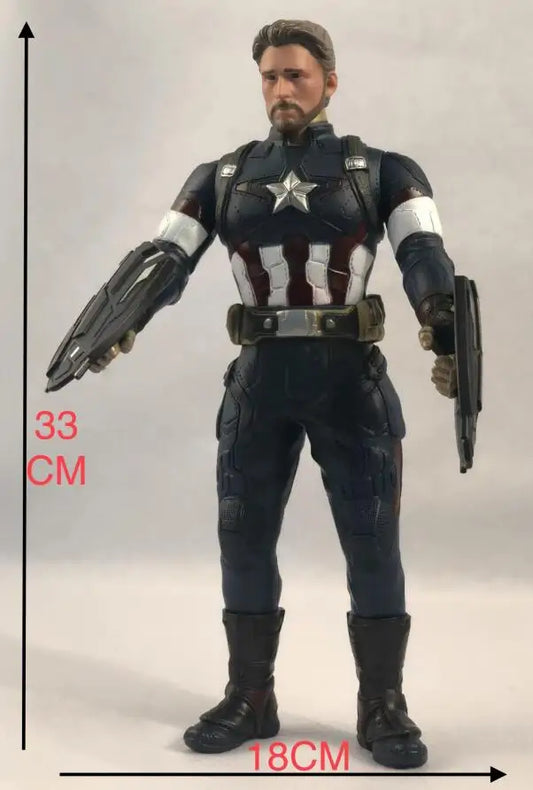 Limit Cheap Sale Super Hero BJD Joints Moveable Darkseid Spiderman Ironman Venom Batman Superman Hulk Figure Toys 33cm