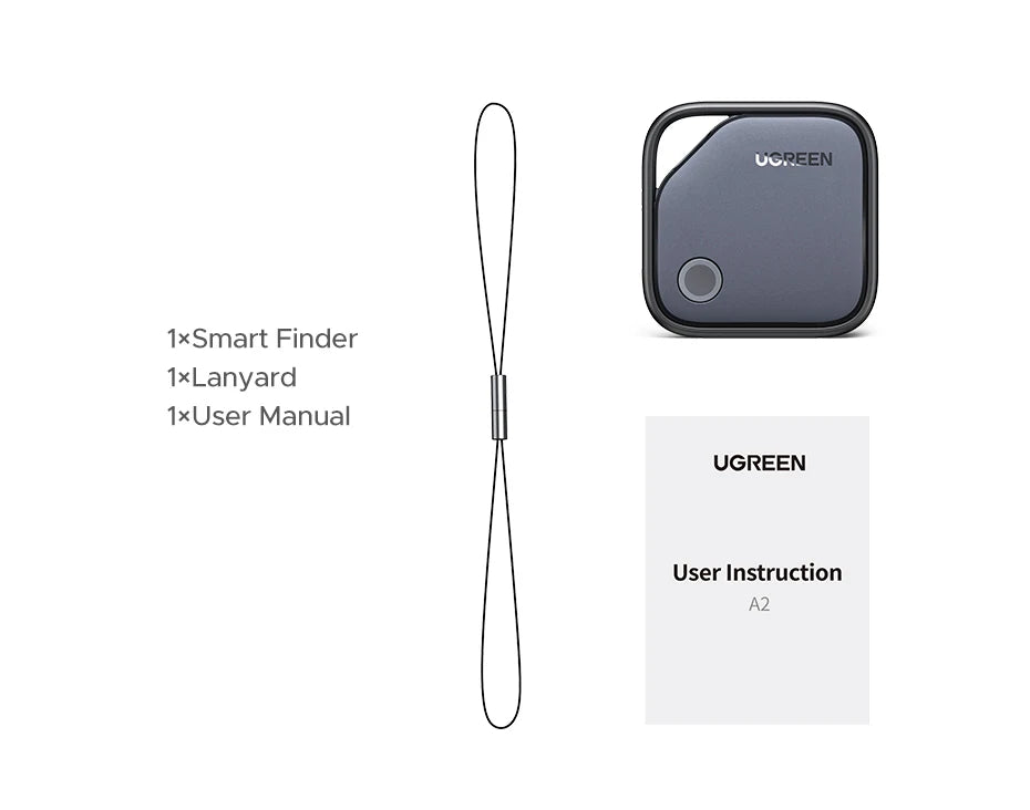 Showlu Smart General Bluetooth Key Finder with keychain design, compact device for locating misplaced keys or belongings.