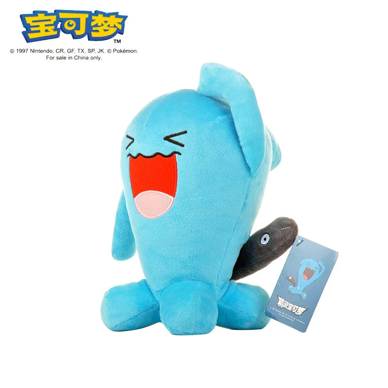 DuoduoBao Pokémon plush toy featuring Gengar and Pikachu, soft cartoon doll in 25-45cm size, colorful and cuddly.