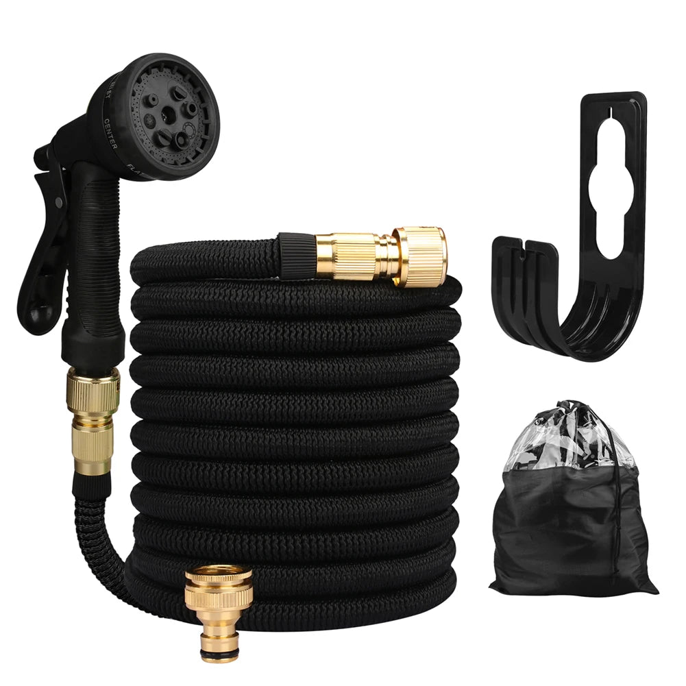 Showlu Smart General 50ft high-pressure washer hose with durable connectors and flexible design for outdoor cleaning tasks.