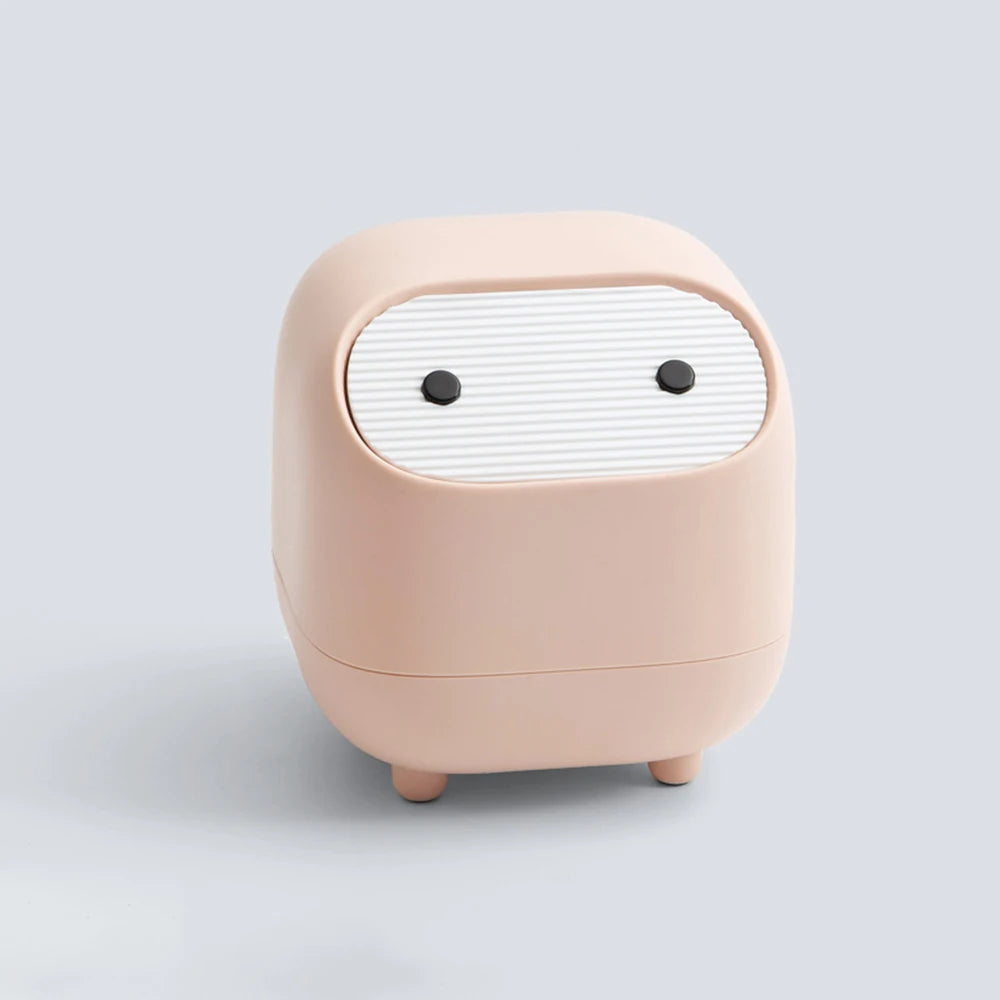 Showlu Smart General mini bathroom trash can with a sleek, compact design suitable for small bathroom spaces.