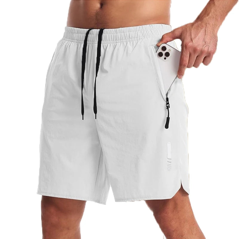 Men's Sport Shorts in lightweight fabric, ideal for running, gym, and beach activities, featuring a comfortable fit and athletic design.